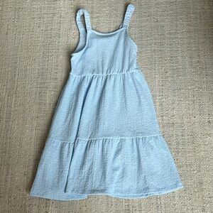 Zara Sky Blue Casual Kids Dress